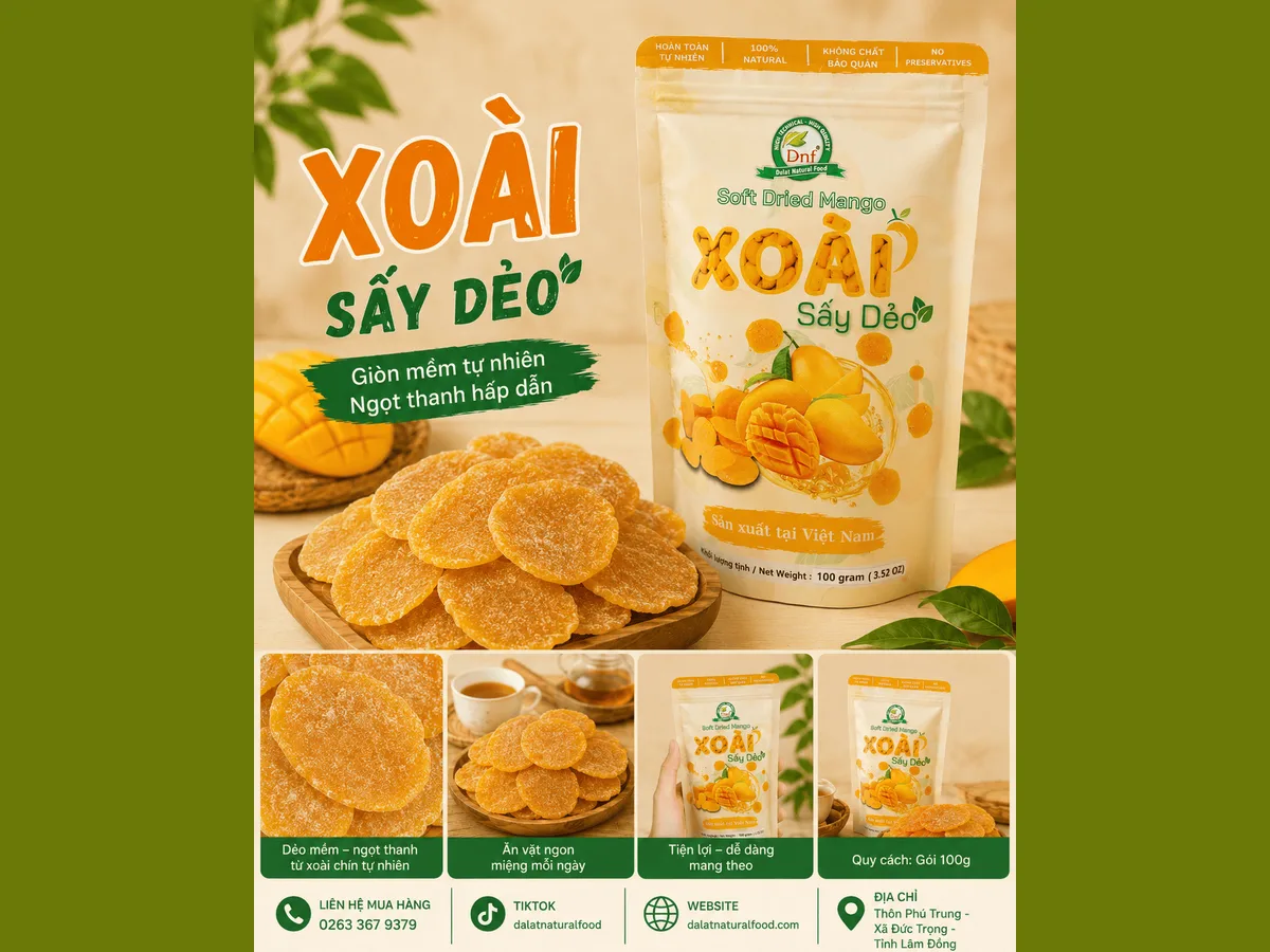 Xoài Sấy Dẻo — ảnh 2